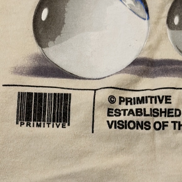 Men’s Primitive Worldwide Vision T-Shirt - Picture 3 of 12